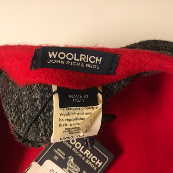 Woolrich Felted Wool Beret John Rich & Bros made in ItalyNWT - Picture 4 of 4